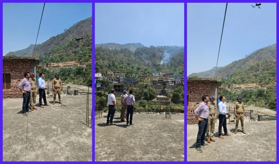 ड्रोन और कैमरों की नजर में आएंगे वनाग्नि के दोषी, रुद्रप्रयाग वन विभाग सख्त