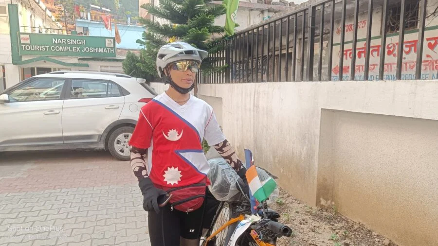 विश्व शांति का संदेश लेकर वर्ल्ड टूर पर निकली नेपाल की यमुना